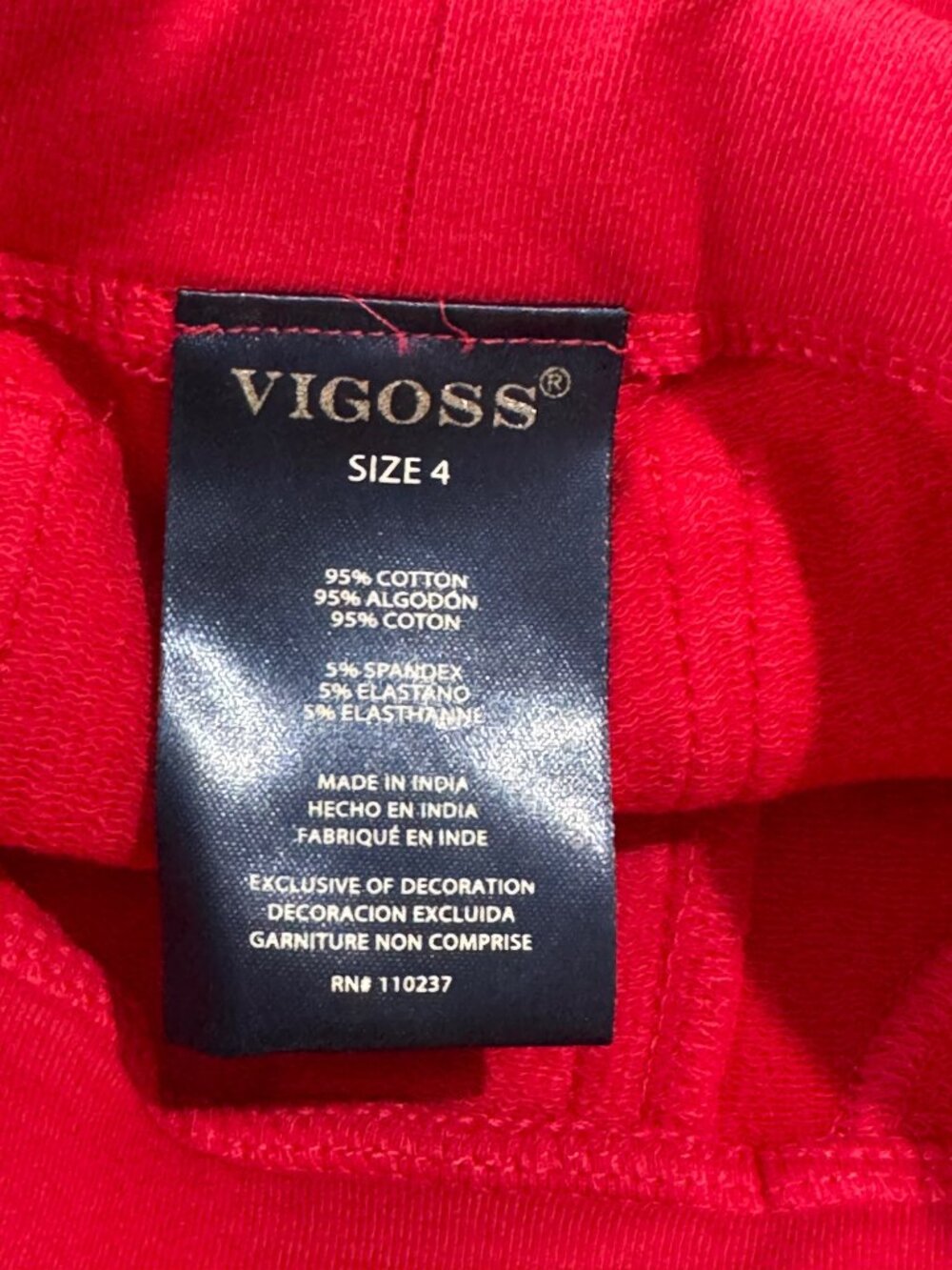 Vigoss 3-Piece Girls Set: Grey T-Shirt Rainbow Tank & Denim Overall Shorts Size - Picture 8 of 10